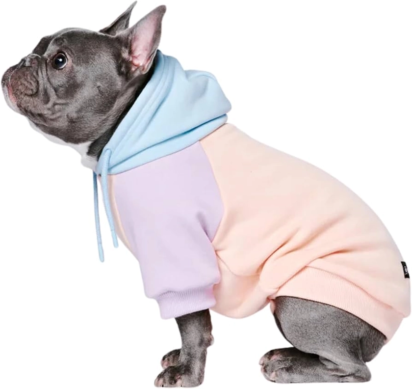 Amazon.com : Spark Paws Dog Hoodie - Premium Quality, Buttery Soft, Superior Comfort and Fit, Calming Fleece Interior, Suitable for All Breeds - Cotton Candy - XL : Pet Supplies