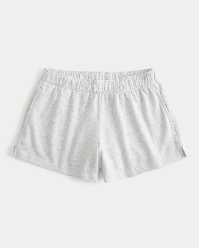 Women's Fleece Boxer Shorts | Women's Bottoms | HollisterCo.com