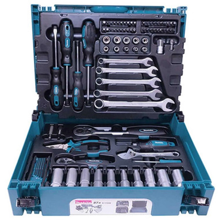 Makita 87 Piece Maintenance Kit with MAKPAC Case