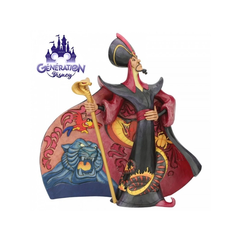 Statue résine Jafar - Aladdin "Villainous Viper" - Jim Shore