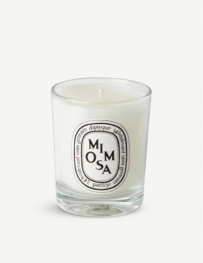 Mimosa scented candle 70g