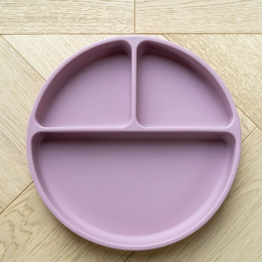 Mabel & Fox - Silicone Tableware - Plate - Mauve