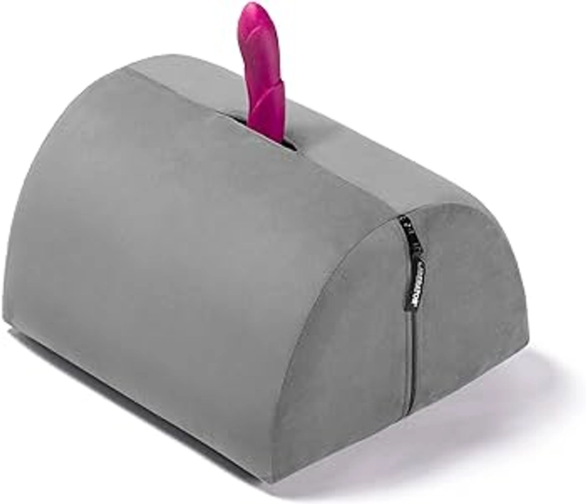 Liberator Bonbon Sex Toy Mount - Microvelvet Grey, (13883)