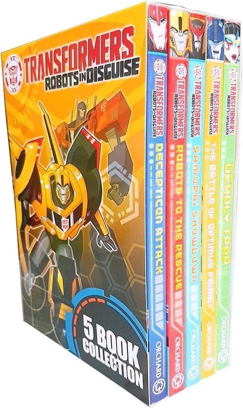 Transformers collection 5 books set: Amazon.co.uk: 9789123671182: Books