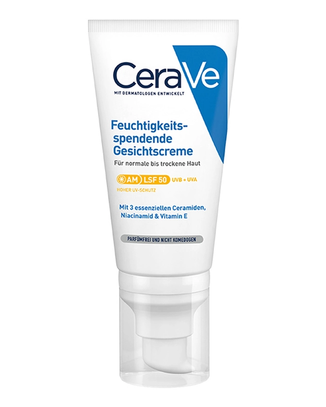 Feuchtigkeitsspendende Gesichtscreme mit LSF 50 | CeraVe