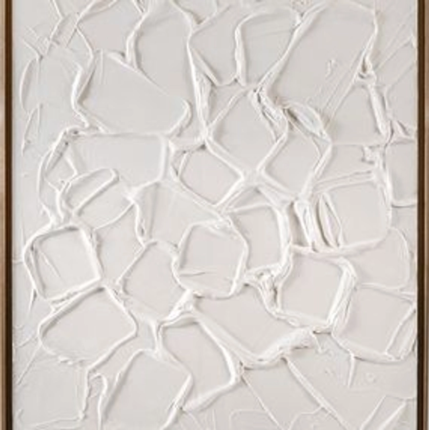 ▷ White landscape III par Aude Herlédan, 2024 | Peinture | Artsper