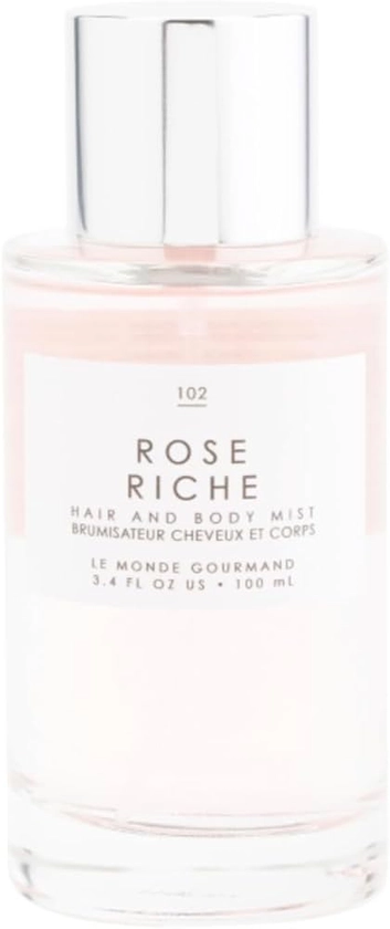 Tru Fragrance Gourmand Rose Riche Hair & Body Mist 3.4 oz