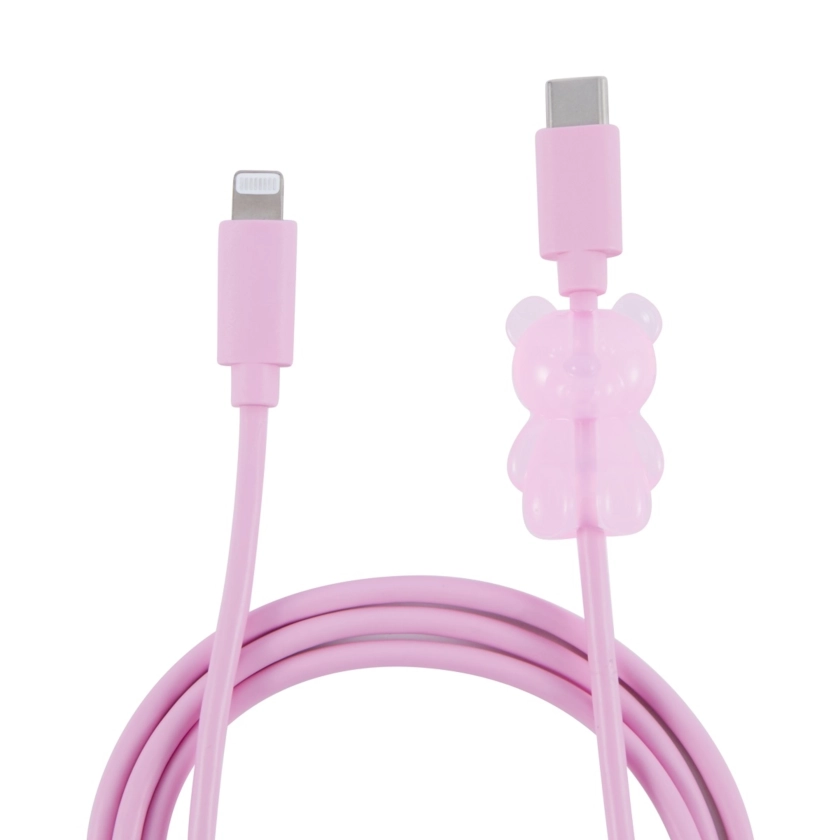 USB-C to Lightning Cable - Jelly Bear