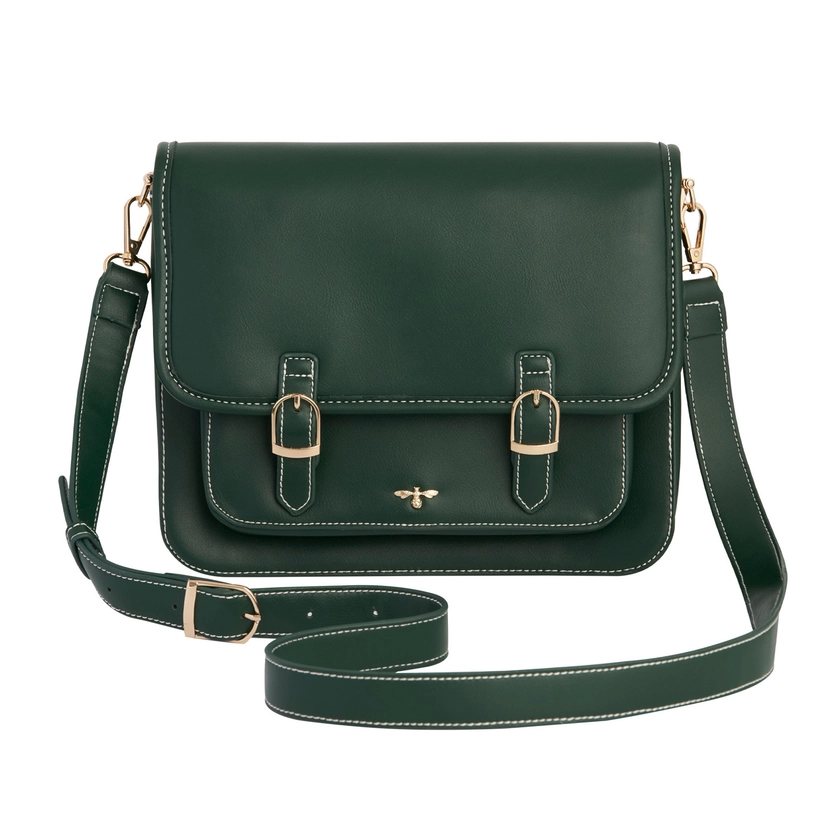 Into The Woods Satchel - Green by Fable England