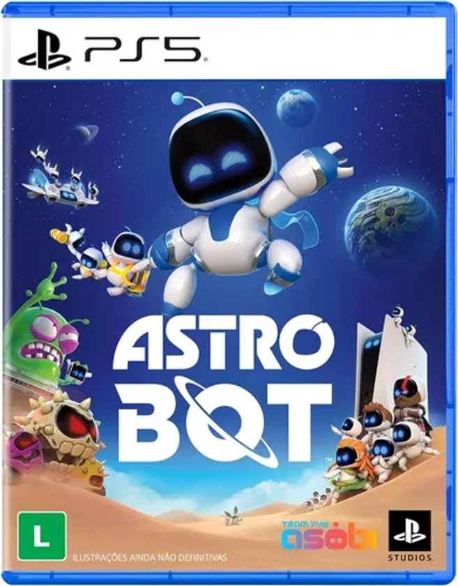 Jogo Astro Bot Ps5 Br Midia Fisica