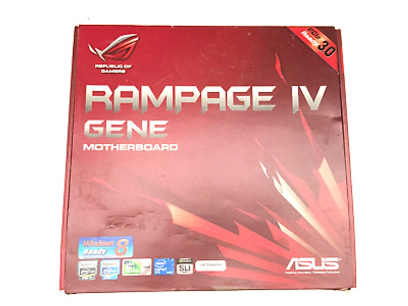 ASUS ROG Rampage IV Gene LGA 2011 Intel X79 SATA 6Gb/s USB 3.0 Micro ATX 610839184972 | eBay