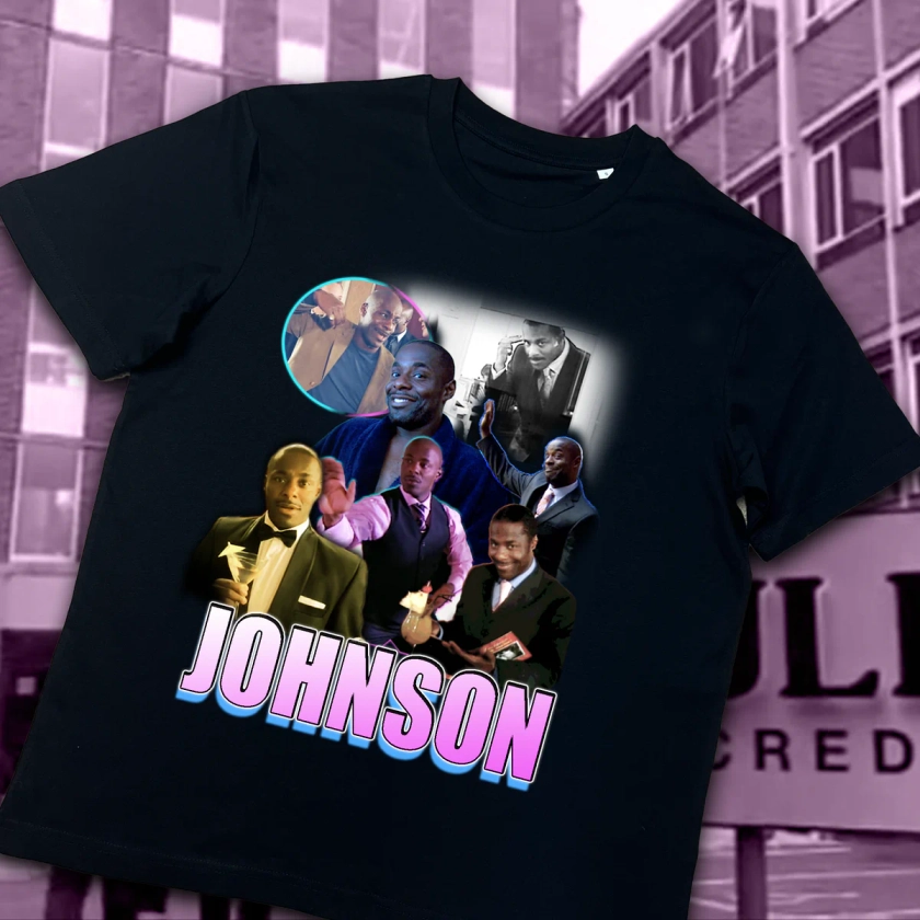 Johnson homage T-shirt