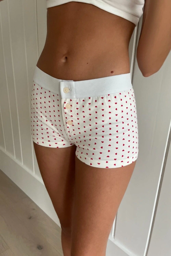 Boy Short Heart Underwear