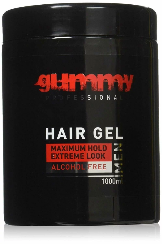 Fonex Gummy Hair Gel Maximum Hold & Extreme Look [1000ml, 33.8 fl oz]