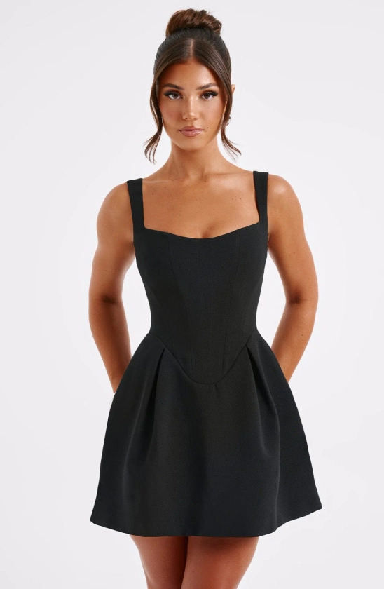 Janiyah Mini Dress - Black