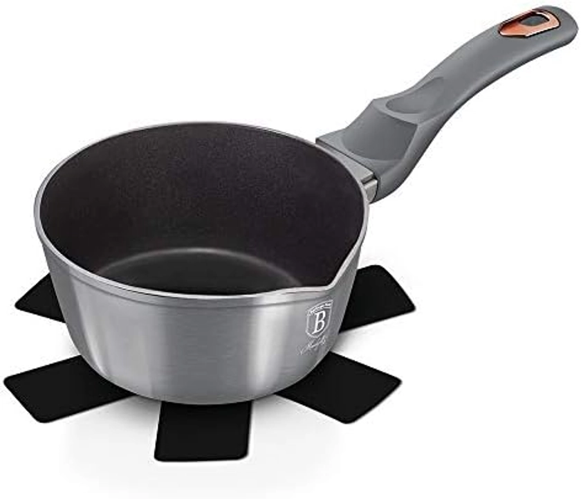 Berlinger Haus Moonlight Edition Sauce 16 cm Moonlight Edition BH/6009 Stainless Steel Grey 18/8 : Amazon.com.be: Home & Kitchen