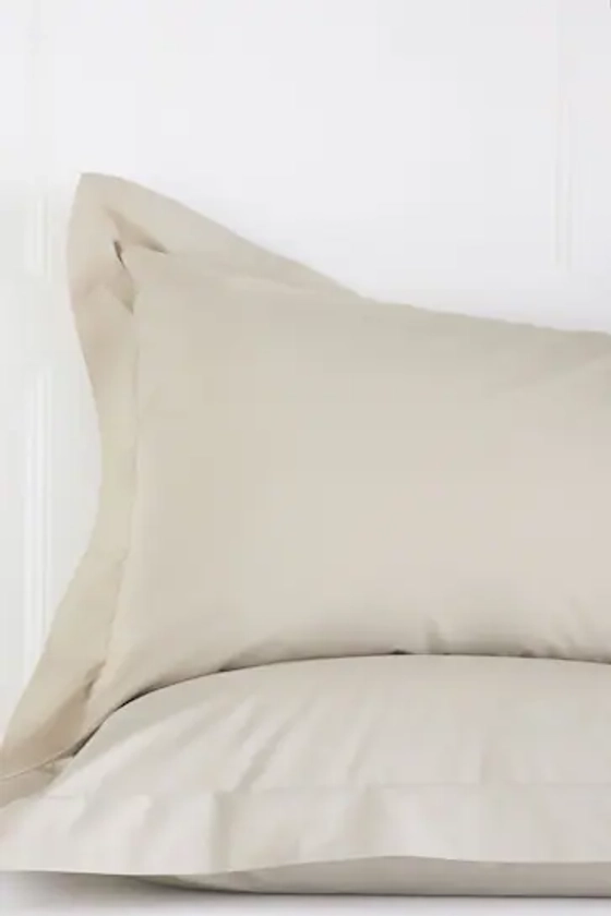 Buy Set of 2 Natural Cotton Rich Pillowcases from the Next UK online shop