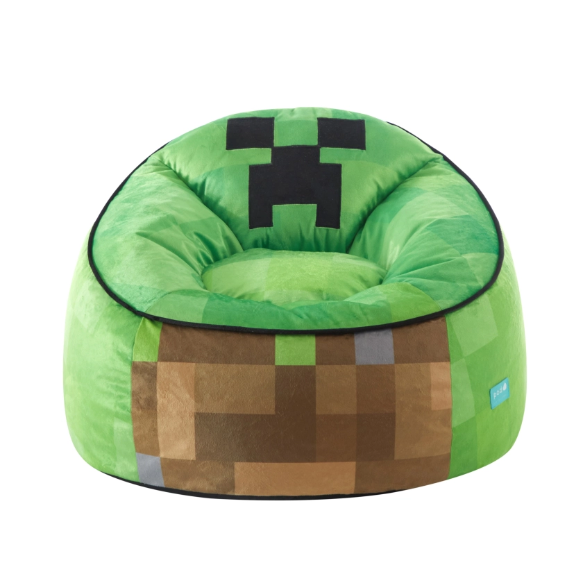 Minecraft Kids Plush Bean Bag Chair, 24"Hx24"Hx25"H - Walmart.com