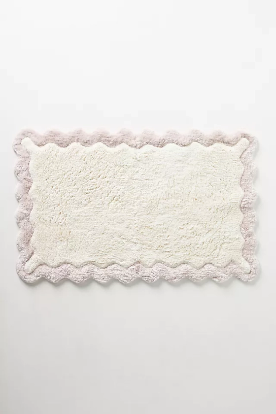 Maeve by Anthropologie Scalloped Bath Mat