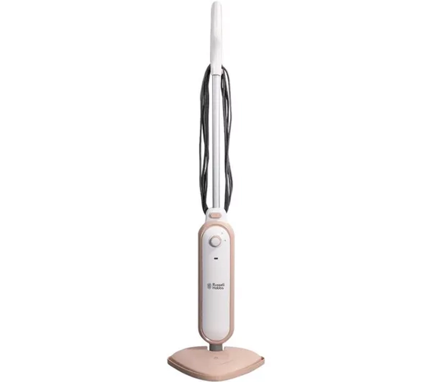 Buy RUSSELL HOBBS Steam & Clean RHSM1001BP-G Steam Mop - Blush Pink | Currys