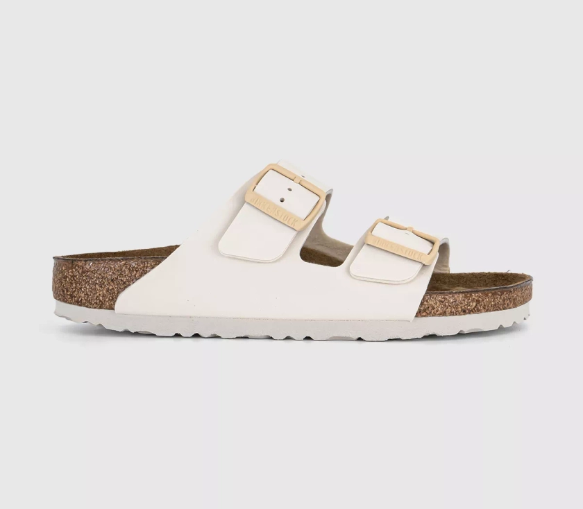 BIRKENSTOCK Arizona Two Strap Sandals Eggshell Bf - Women’s Sandals