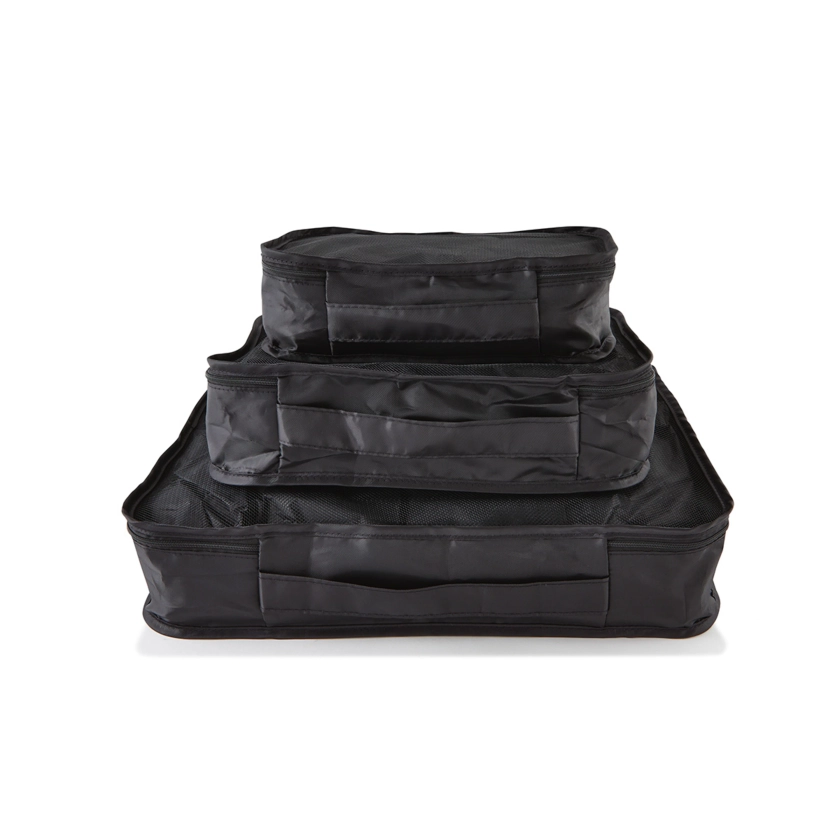 3 Piece Packing Cube - Black