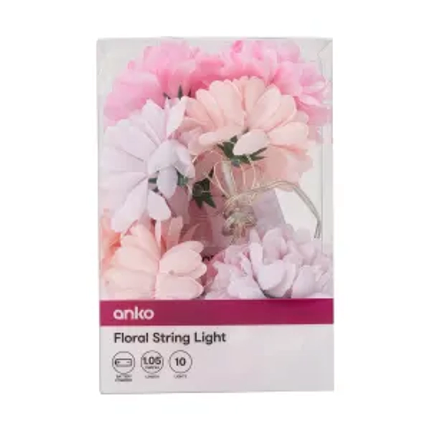 Floral String Lights