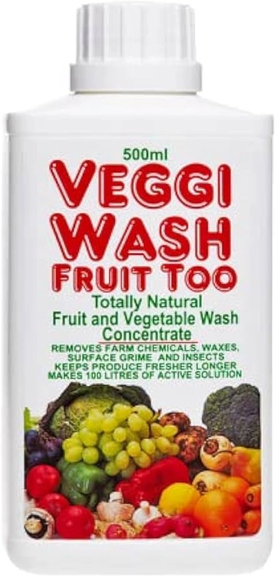 Food Safe Veggi Wash Concentrate 500 ml