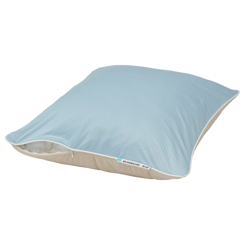 KEJSAROLVON Pillow protector - beige/blue - IKEA