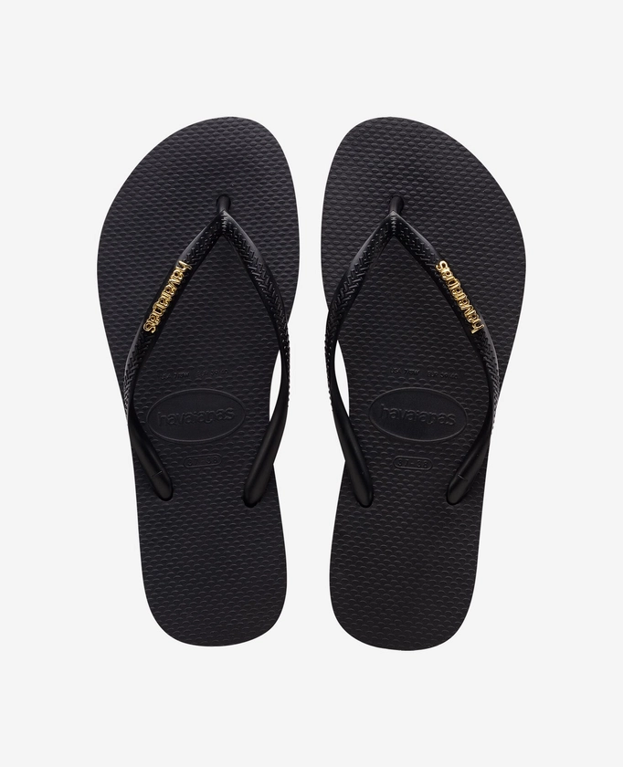 Havaianas Slim Logo Metallic