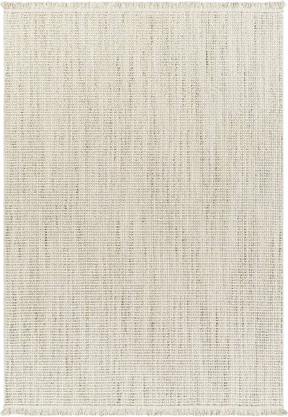 Gowan Modern Solid Colour Large Area Rug - Minimalist Contemporary Carpet for Living Room, Bedroom, Dining Room - Cream, Beige, Gray - 7'9" x 10' (8x10 Area Rug)