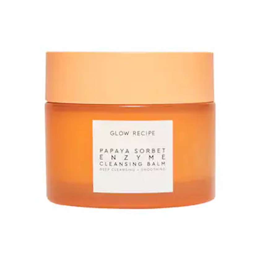 Papaya Sorbet Smoothing Enzyme Cleansing Balm & Makeup Remover - Glow Recipe | Sephora