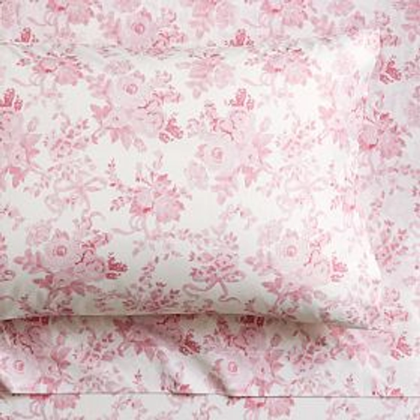 LoveShackFancy Garden Damask Organic Sheet Set