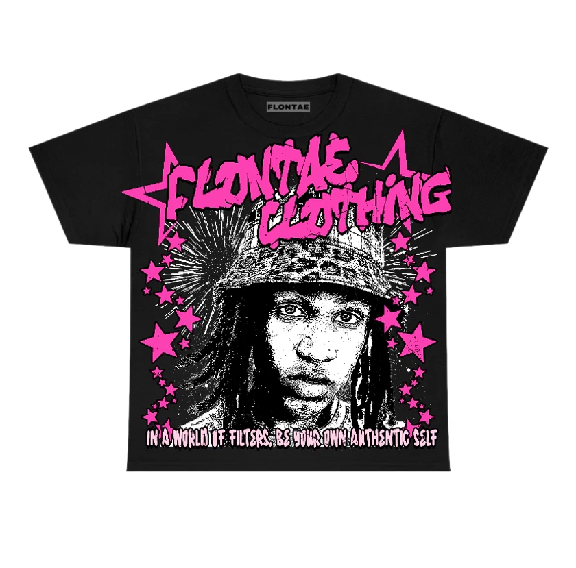 Triple Pink Dunk Low Flontae T-Shirt Be Yourself Graphic