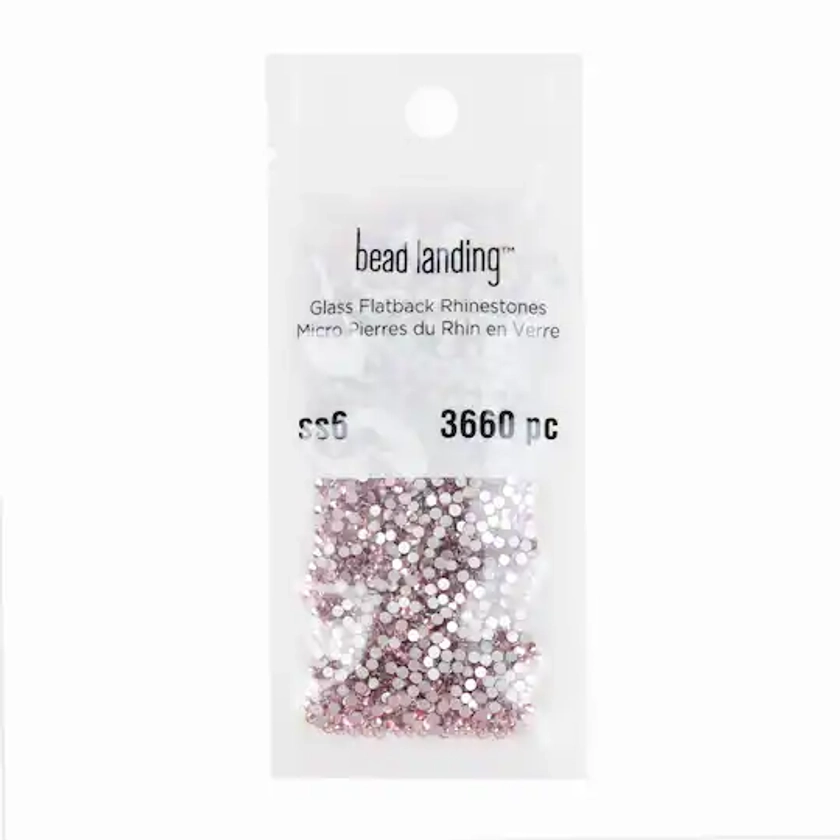 SS6 Glass Round Flatback Rhinestones by Bead Landing™