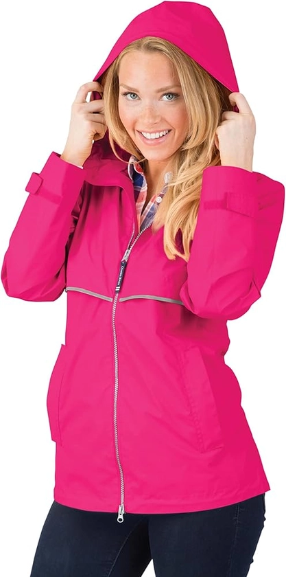 Charles River Apparel Women's New Englander Wind & Waterproof Rain Jacket