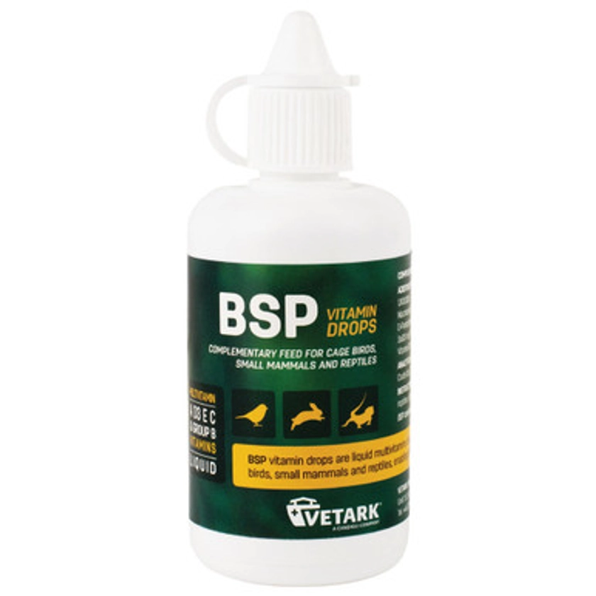 BSP Liquid Multi Vitamin Drops for Parrots 50ml