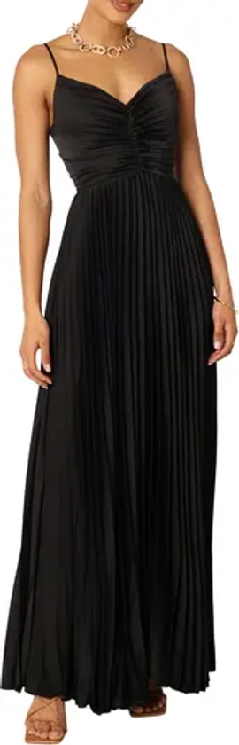 Naira Pleated Maxi Dress