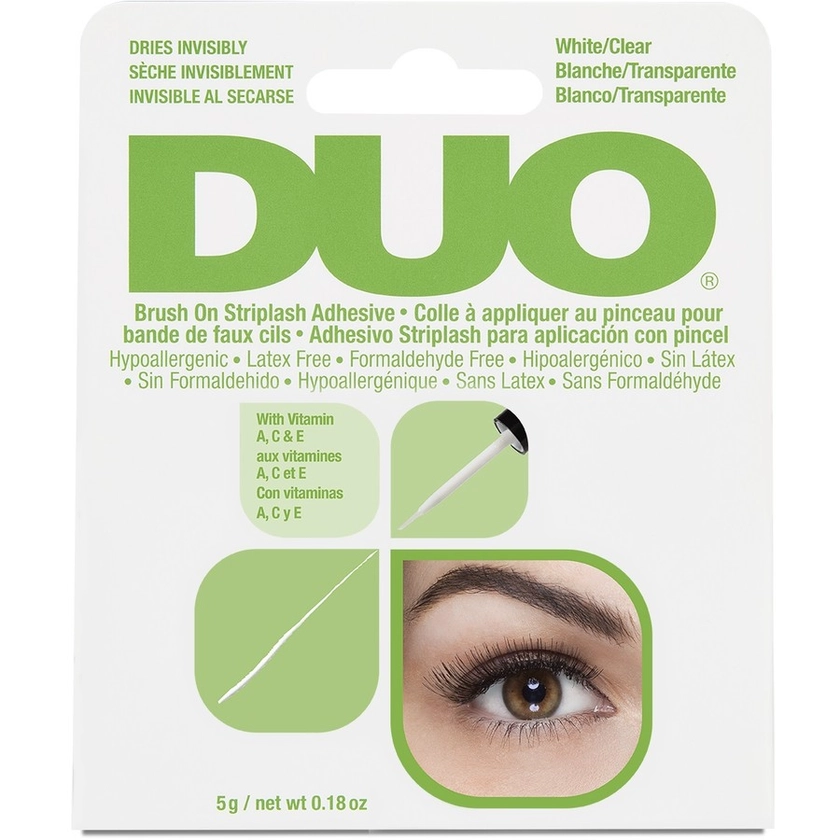 DUO Brush-On Lash Glue w/Vitamins Clear | BIG W