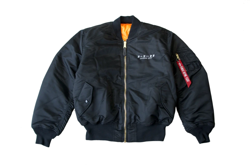 PG 1+1=11 x Alpha Industries Bomber