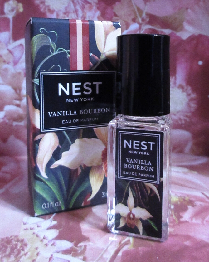 Nest New York Eau De Parfum .1oz/3mL Vanilla Bourbon Rollerball NEW IN BOX