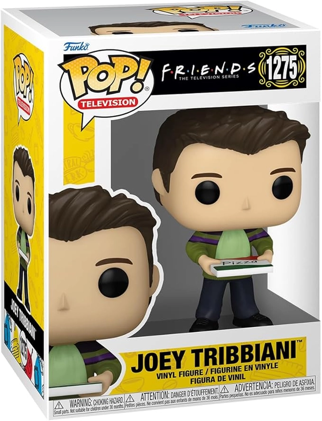 Funko Pop! TV: Friends - Joey Tribbiani With Pizza - Figura de Vinilo Coleccionable - Idea de Regalo- Mercancia Oficial - Juguetes para Niños y Adultos - TV Fans - Muñeco para Coleccionistas : Amazon.es: Juguetes y juegos