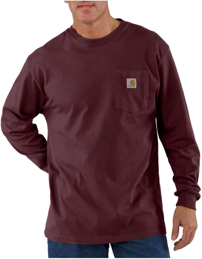 Carhartt Men's Loose Fit Heavyweight LongSleeve Pocket TShirt