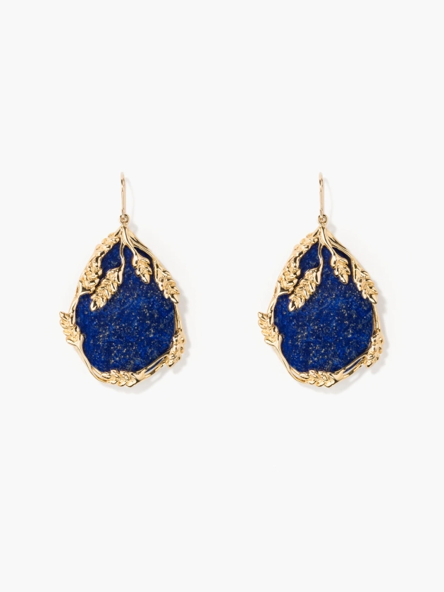 Françoise lapis lazuli earrings | Aurelie Bidermann