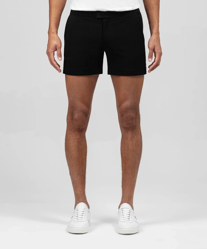 Tennis Shorts: Black