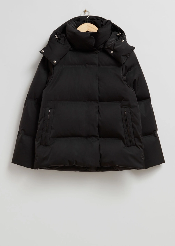 Padded Down Jacket - Black - & Other Stories LV