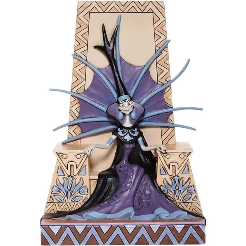 Jim Shore Disney L'empereur de Kuzco Yzma « emacie Mal » Figurine Multicolore 6008061 9.000