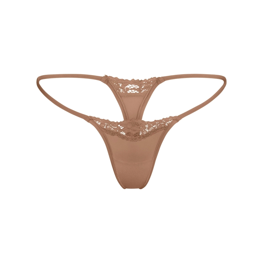 FITS EVERYBODY LACE STRING THONG | SIENNA