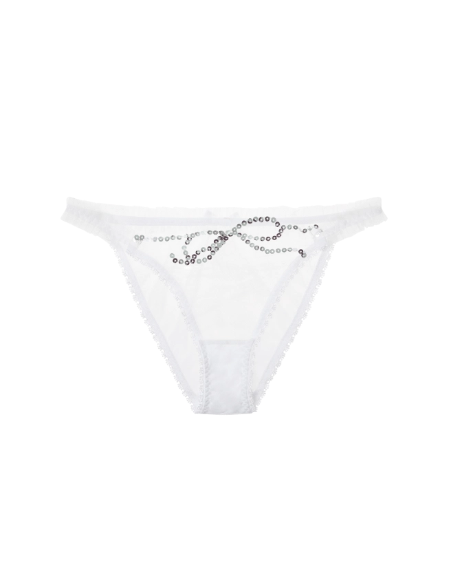 Melle Full Brief in White | By Agent Provocateur