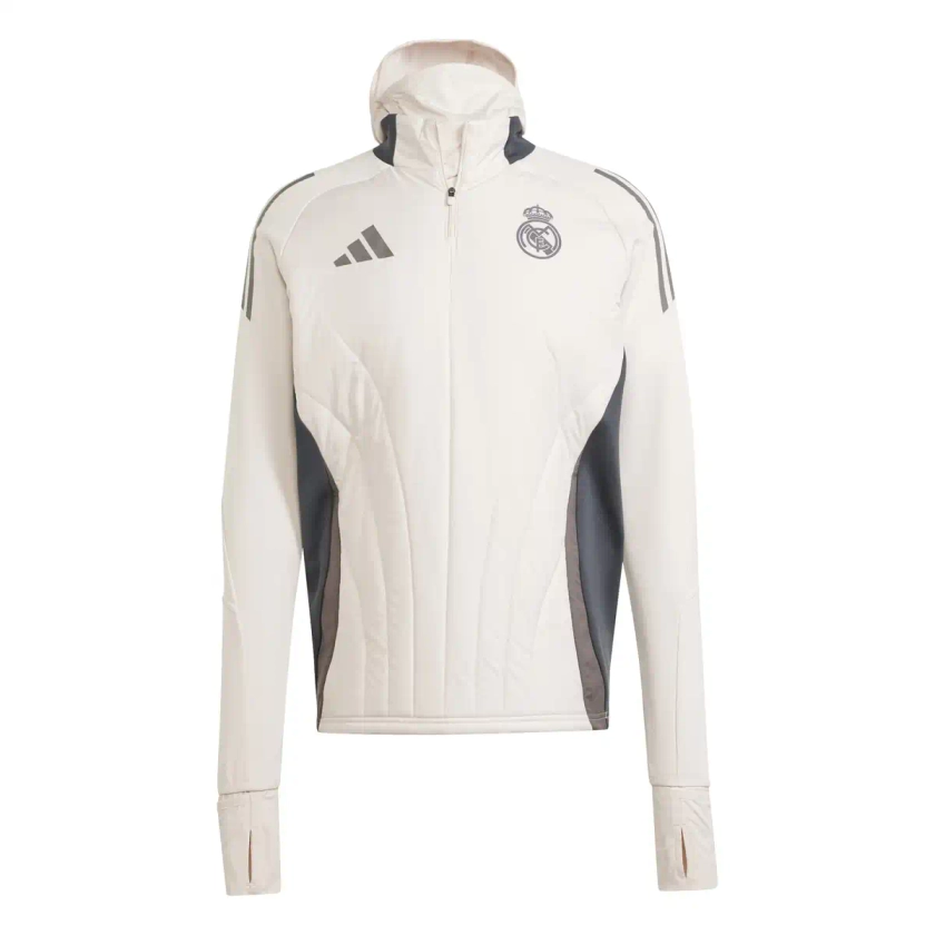 Haut d'Hiver Entraînement LDC 24/25 Beige hommes - Boutique Officiel Real Madrid CF